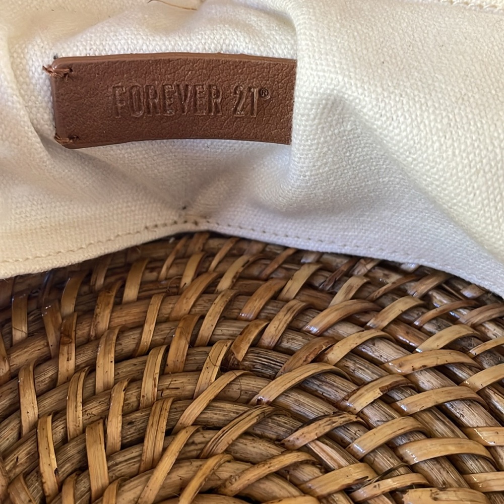 Forever 21 Rattan Circular Handbag - Picture 9 of 15